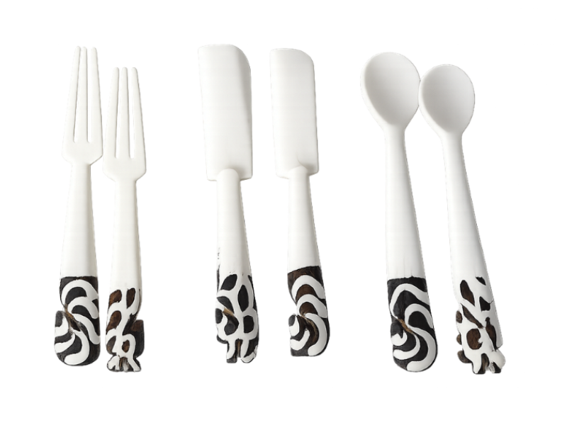 Small Bone Serving Utensils